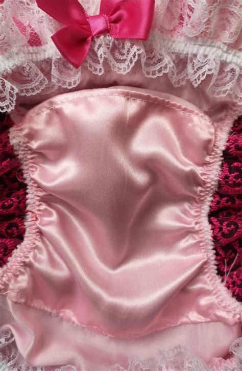 Baby Pink Satin Sissy Panties Girly Bikini Style Knickers Etsy