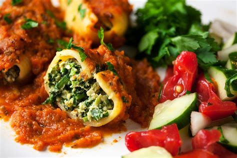 Vegan Stuffed Shells Recipe With Homemade Spinach Tofu Ricotta