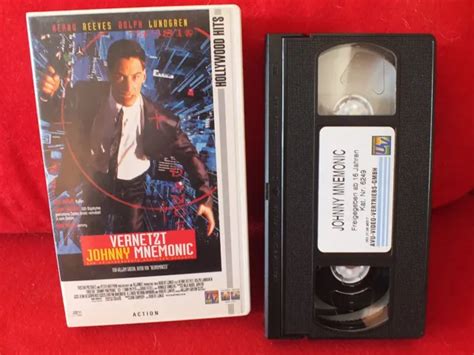 Vhs Vernetzt Johnny Mnemonic Keanu Reeves Dolph Lundgren Eur 2 00