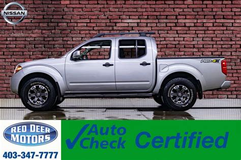 2019 Nissan Frontier 4x4 Crew Cab Pro 4x Nav Roof Bcam Red Deer Ab 55834413