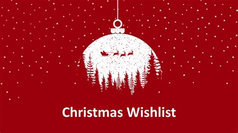 Free Christmas Wishlist Template Google Slides Theme PPT SlideChef