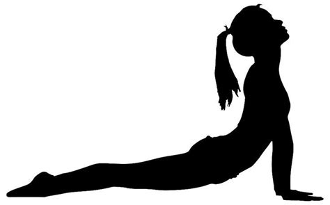 Female Yoga Pose Clip Art Image - ClipSafari | Yoga poses, Yoga poses for beginners, Yoga images