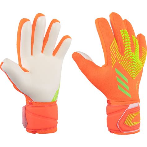 adidas Predator Edge League Goalkeeper Gloves - Solar Red/Team Solar
