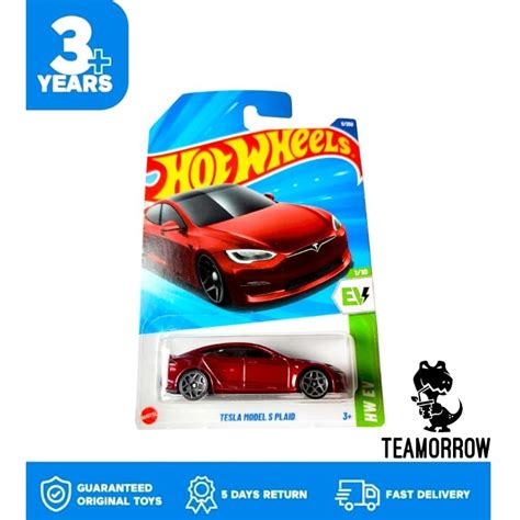 Jual T2509 HOT WHEELS TESLA MODEL S PLAID Shopee Indonesia