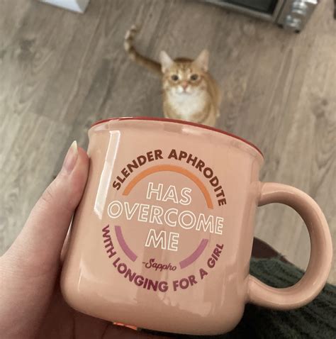 My Partner Got Me A Lesbian Mug Ft My Cat R Actuallesbians