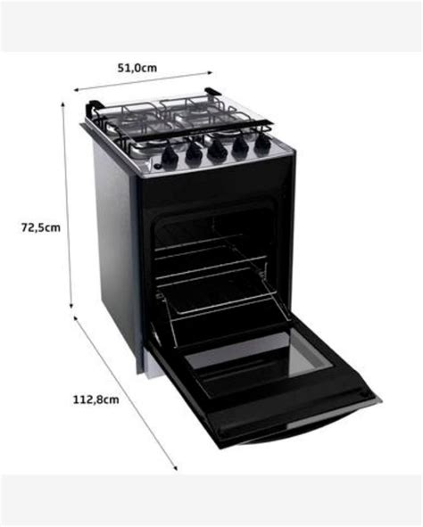 Riachuelo Fog O De Embutir Brastemp Queimadores Byo Ebr Bivolt Inox