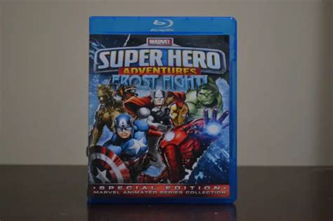 Marvel Super Hero Adventures Frost Fight Blu Ray Eur Picclick Fr