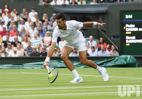 Photo Novak Djokovic Vs Pedro Cachin Lon Upi