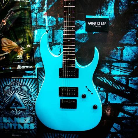 Laurie Monk On Instagram Ibanez In Blue Thus Endeth The Tribute To