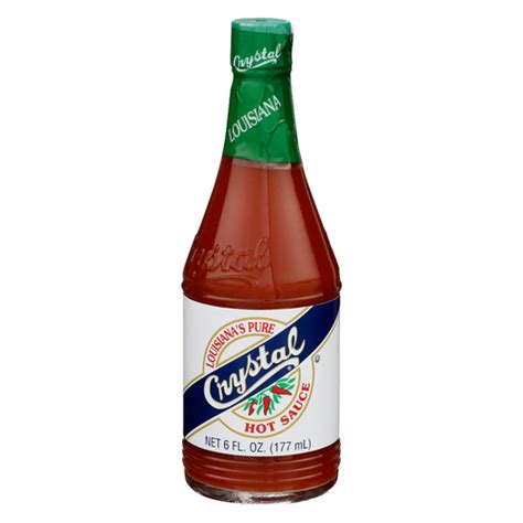 Crystal Louisiana S Pure Hot Sauce Fluid Ounce Brookshire S