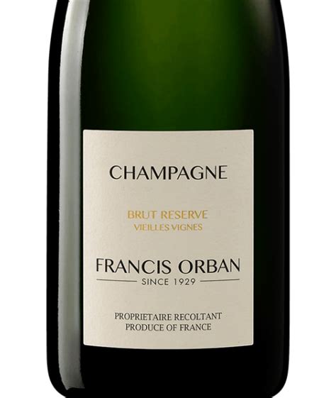 Champagne Francis Orban Brut Reserve Achat Champagne