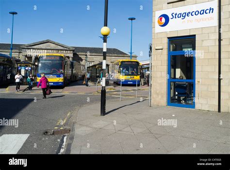 dh INVERNESS INVERNESSSHIRE Inverness bus station Stagecoach Stock ...