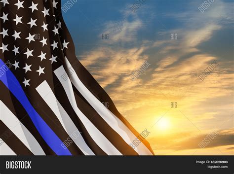 American Flag Police Image & Photo (Free Trial) | Bigstock