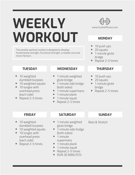 The 5 Week Workout Plan That Gives You Abs Muscle And Gains Weight