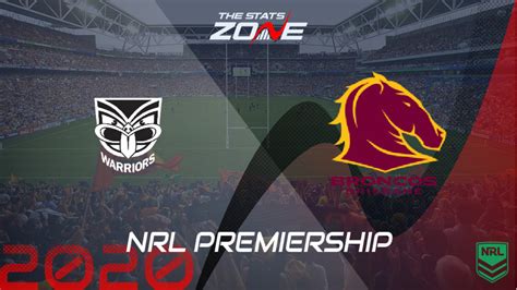 Nrl New Zealand Warriors Vs Brisbane Broncos Preview