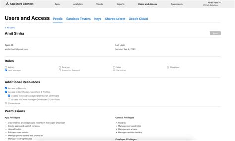 app store connect user management  beginners guide