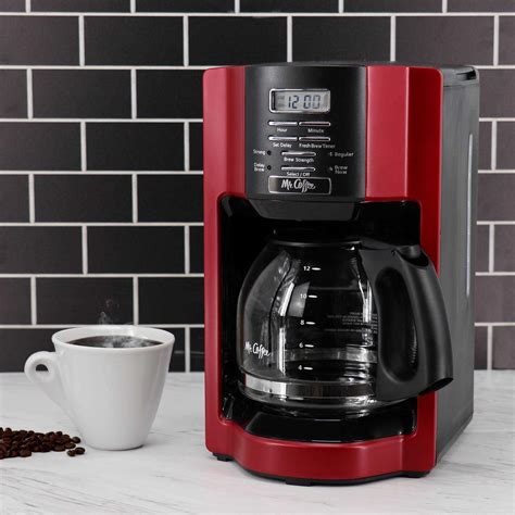 Mr. Coffee 12 Cup Rapid Brew Programmable Coffee Maker - Home & Office