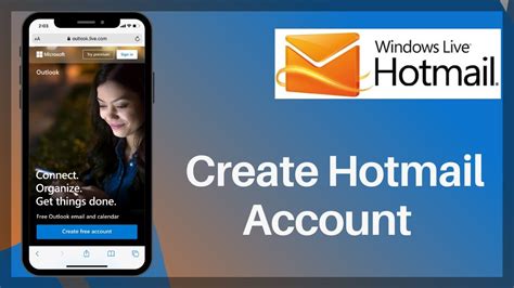 how to create a new hotmail account