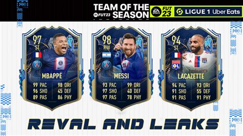 FIFA 23 TOTS Ligue 1 Release And Leaks All Official Stats Of Team Of