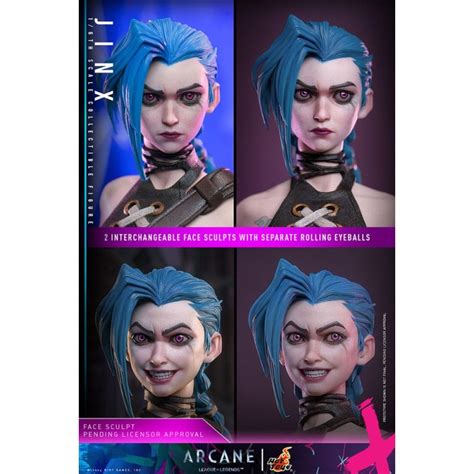ARCANE Jinx 1 6 Hot Toys Action Figure 27 Cm