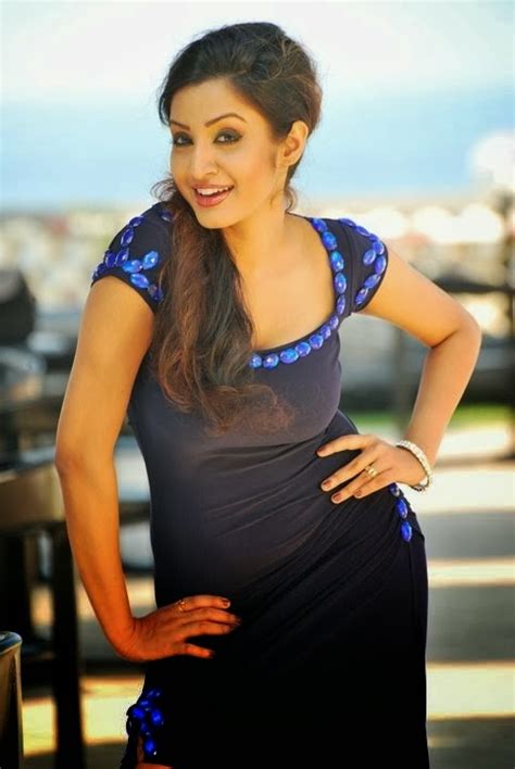 Sexy240 SriLankan Actress Kaushalya Madhavi Hot And Sexy Blue Dress Photos
