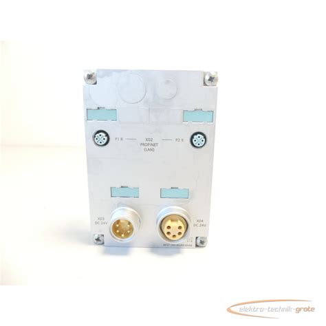 Siemens 6ES7194-4AJ00-0AA0 E-Stand 3 ET 200PRO Connecting Module SN ...
