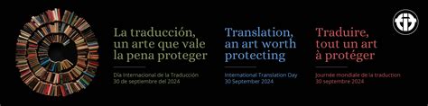 Día Internacional de la Traducción 2024 Federación Internacional de