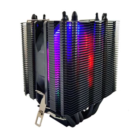 Кулер SNOWMAN для ЦП с 6 тепловыми трубками, 4 Pin, PWM, RGB, ПК, тихий ...