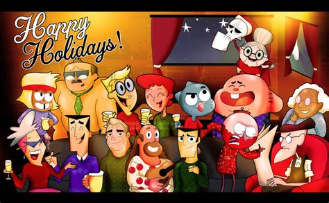 Cartoon Network Christmas Party by xeternalflamebryx on DeviantArt