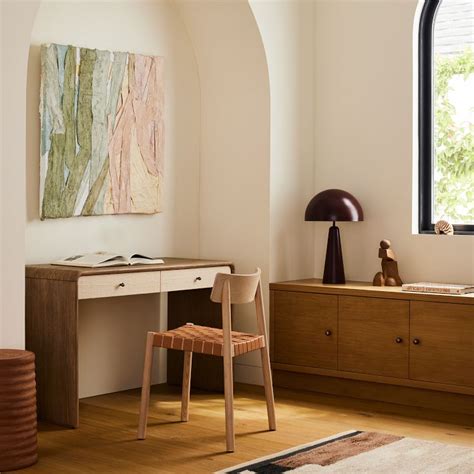 Modern Waterfall Desk (48") | West Elm