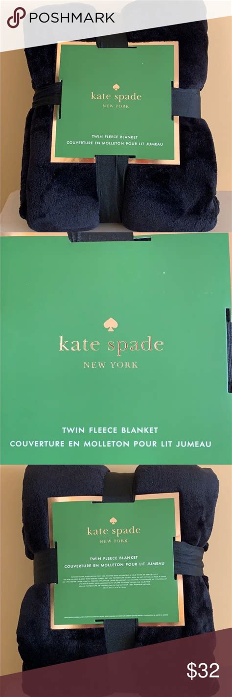 Cozy And Stylish Kate Spade Twin Fleece Blanket