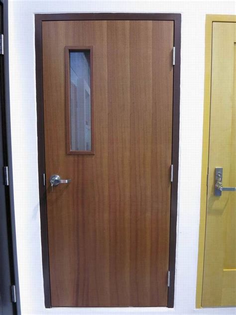 Wood Door Vision Panel