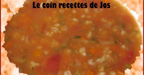 Le Coin Recettes De Jos Soupe Orge Et Tomates