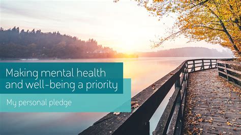 My Mental Health And Wellbeing Pledge