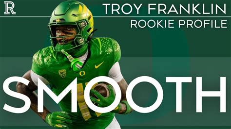 Troy Franklin Fantasy Football Rookie Profile Youtube