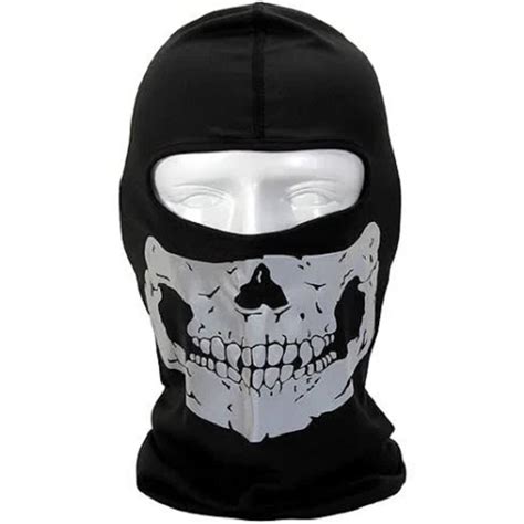 Balaclava Mascara Airsoft Touca Ninja Caveira Motoqueiro Elo