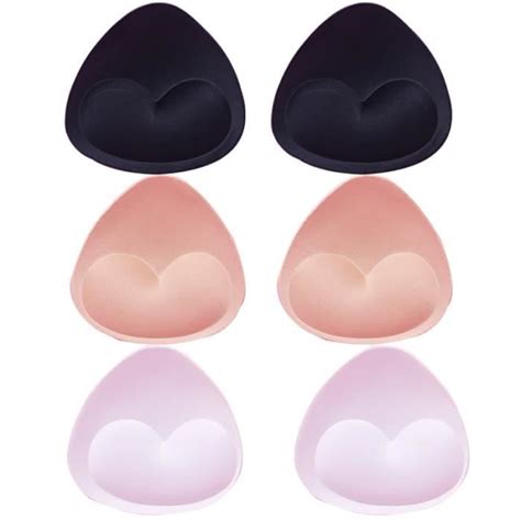 Pair Lot Pour Maillot De Bain Femme Bikini Soutien Gorge Push Up Breast Enhancer Amovible