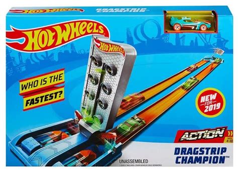 Pista Hot Wheels Action Campeonato De Corridas Mattel Toyshow Tudo De Marvel Dc Netflix