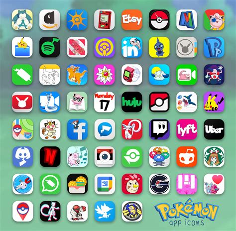 FREE Pokémon iOS 14 App Icons - Pokémon Anime Icons for iPhone 📲
