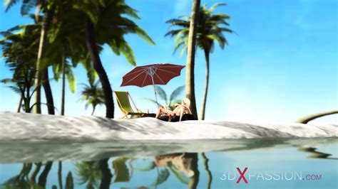 A Super Sexy Horny Blonde Gets Fucked By Bbc In The Desert Island