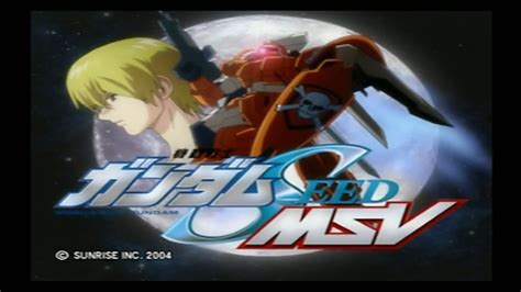 【ps2】機動戦士ガンダムseed 終わらない明日へ Msv オープニング Youtube