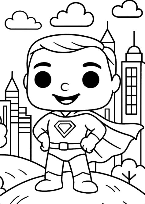 Funko Pop Para Colorir - 7