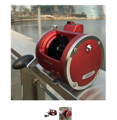 Baitcast Multirolle Meeresrolle Angelrolle Meeresangel LINKS ACL600-50D ...