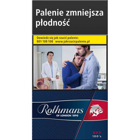 Papierosy Rothmans rodzaje cena producent gdzie kupić