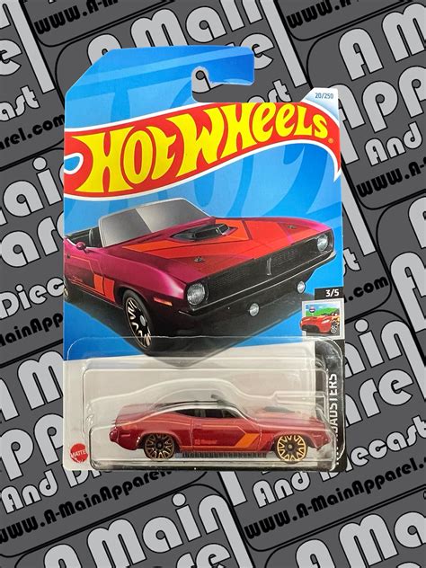 Hot Wheels Plymouth Barracuda A Main Apparel