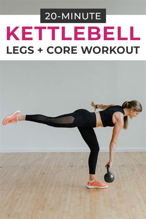 Minute Legs Core Kettlebell Workout In Kettlebell Workout