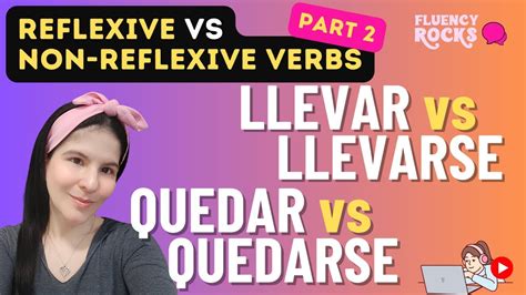 Reflexive Verbs Vs Non Reflexive Verbs In Spanish With A Story Pt 2 Youtube