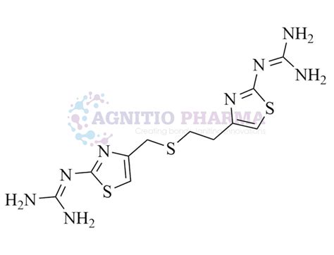 Famotidine Impurity E 129083 44 9 C10H14N8S4 Agnitio Pharma