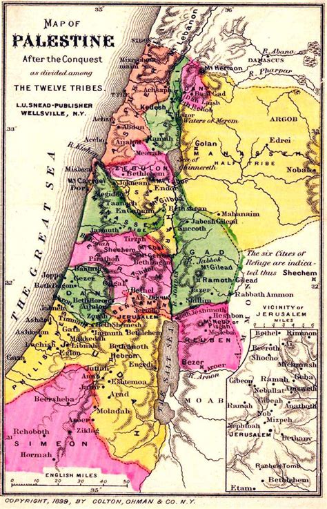 Maps 12 Tribes Of Israel Artofit