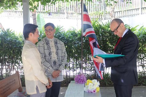 Uk Envoy Officiates Same Sex Wedding At Bgc Embassy Pressoneph